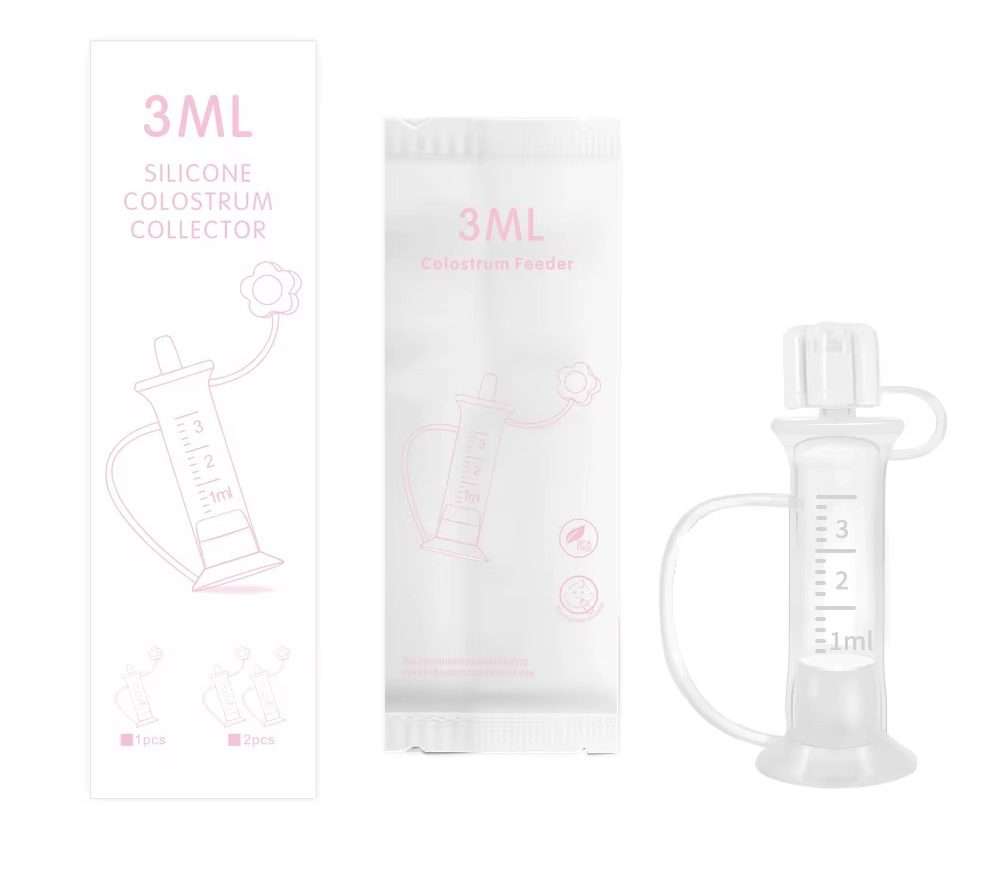 Mulan 3ml Colostrum Collector BPA Free Silicone – 10pcs