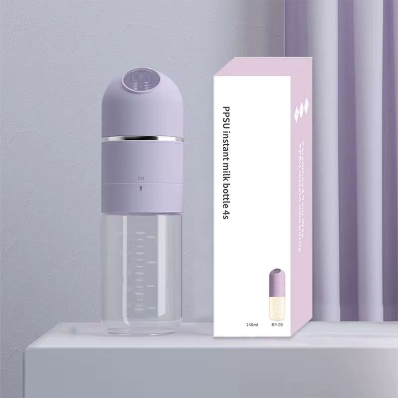 Mulan Anti-Flatulence Glass Baby Bottle
